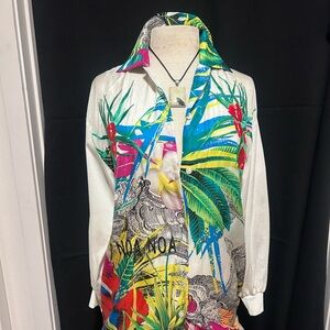 Gianfranco Ferre Multicolor Silk Shirt